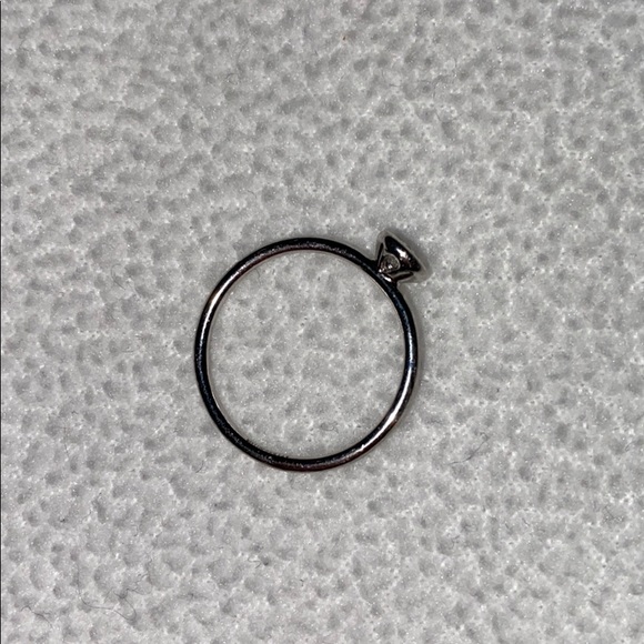 Silver diamond ring - Picture 2 of 2